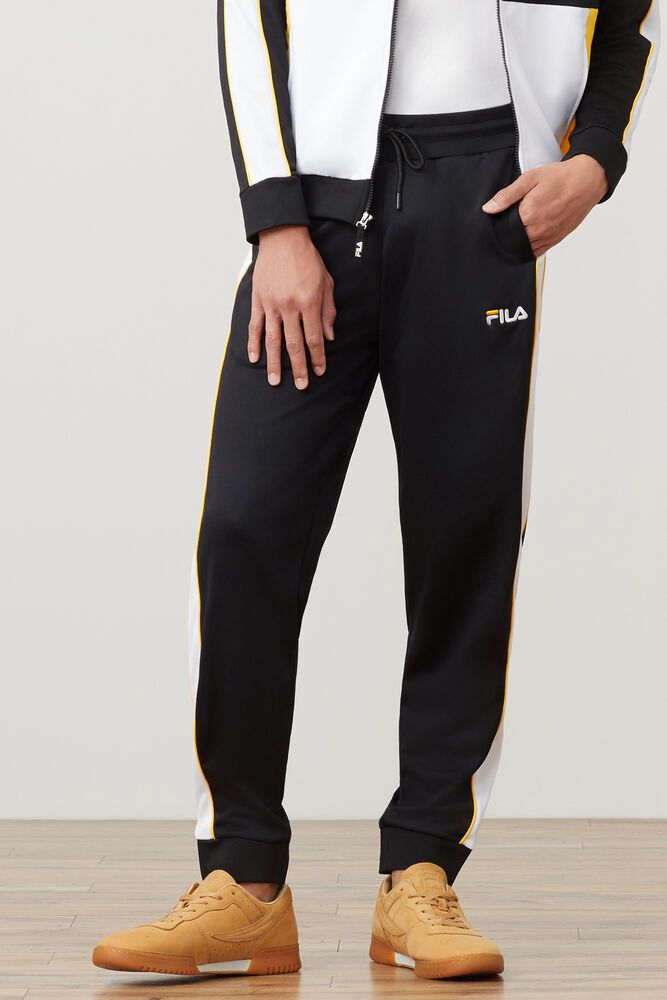 Pantaloni Fila Barbati Negrii Yuri GMQB-16275